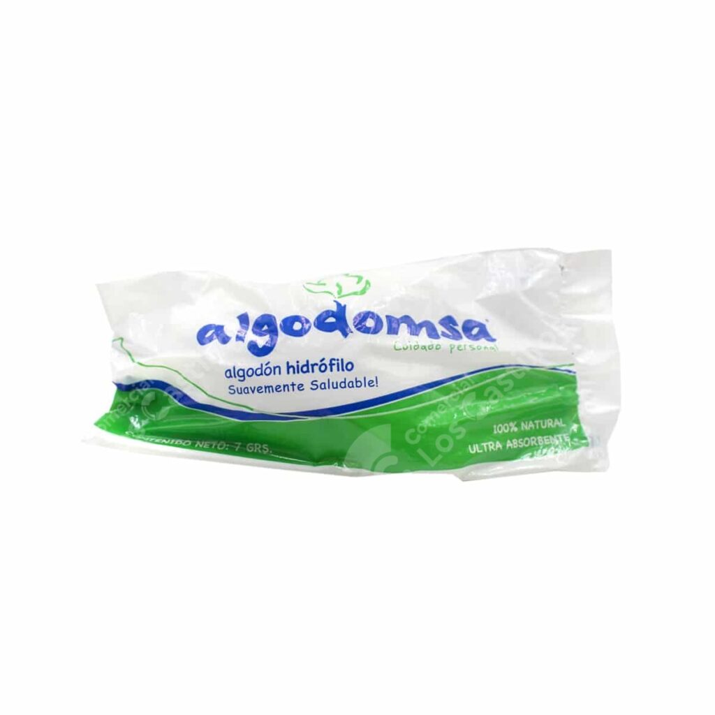Algodon7Gr.jpg Algodón - Suavemente Saludable (7 Gr) - Comercial Los Castillos