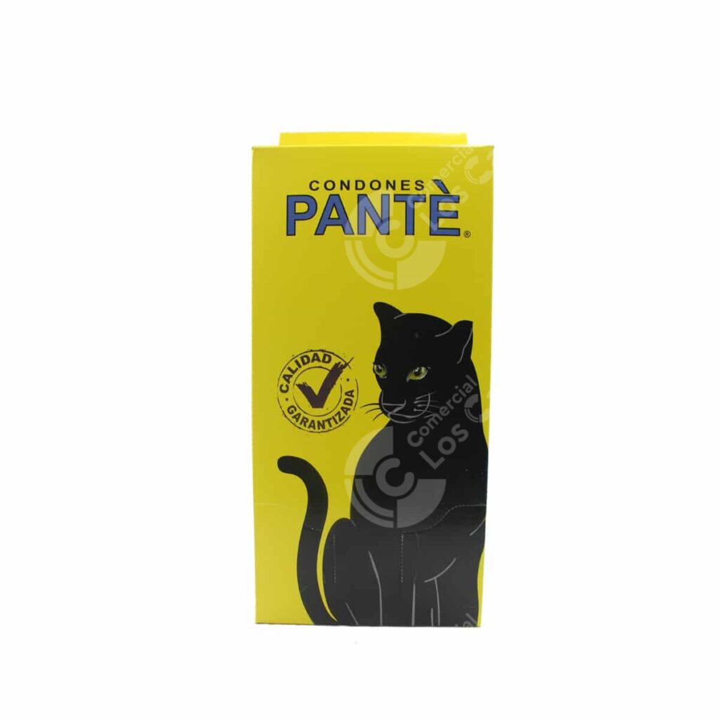 Condones-Pante.jpg Panté Condones Original 24 Unidades - Comercial Los Castillos