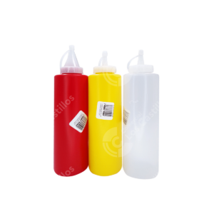 Pote Plástico Ketchup 20 Oz