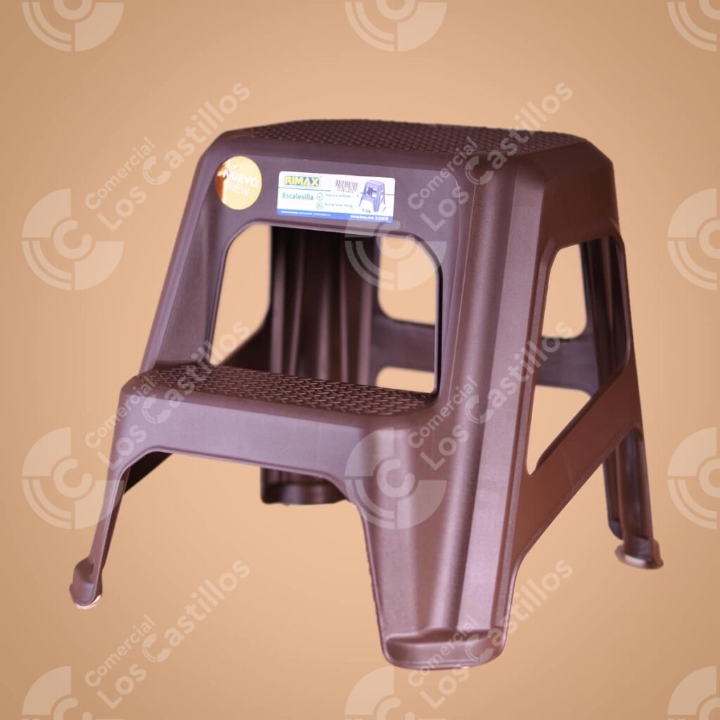 002557 Escalesilla Taburete Plástico - Comercial Los Castillos