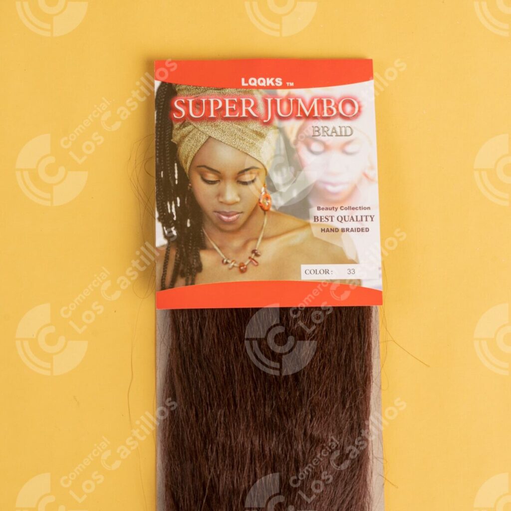 Evp09736 Loaks Cabello Sintético Super Jumbo Braid Color 33 - Comercial Los Castillos