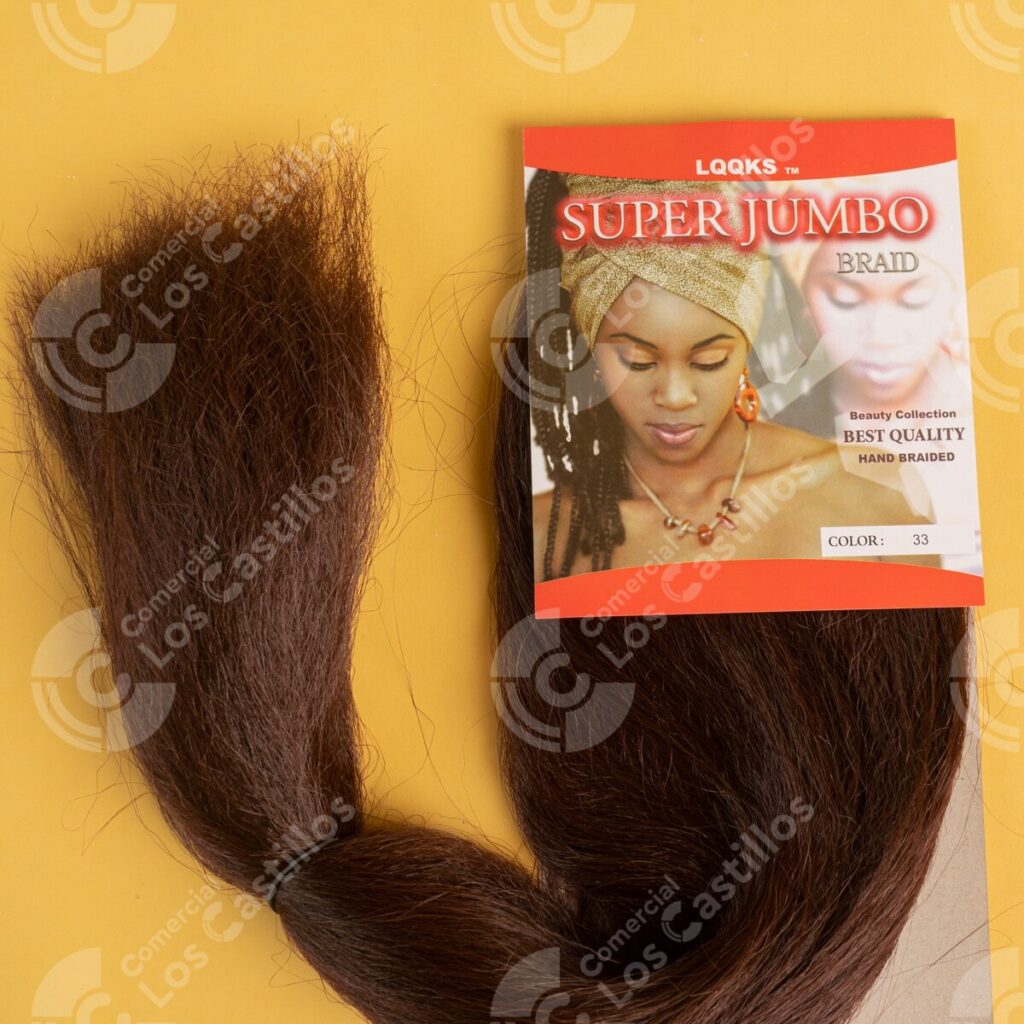 Evp09737 Loaks Cabello Sintético Super Jumbo Braid Color 33 - Comercial Los Castillos