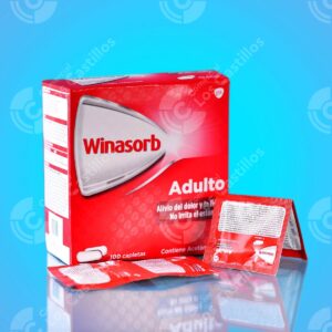 Winasorb Adulto - Alivio del dolor y fiebre (100 Tab)