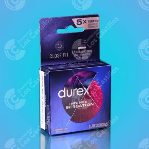 Durex Preservativo - Sensación Intensa (3 Unidades)