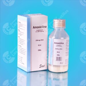 Amoxicilina Suspensión - Ayuda a Infecciones Respiratorias (250mg/5ml)