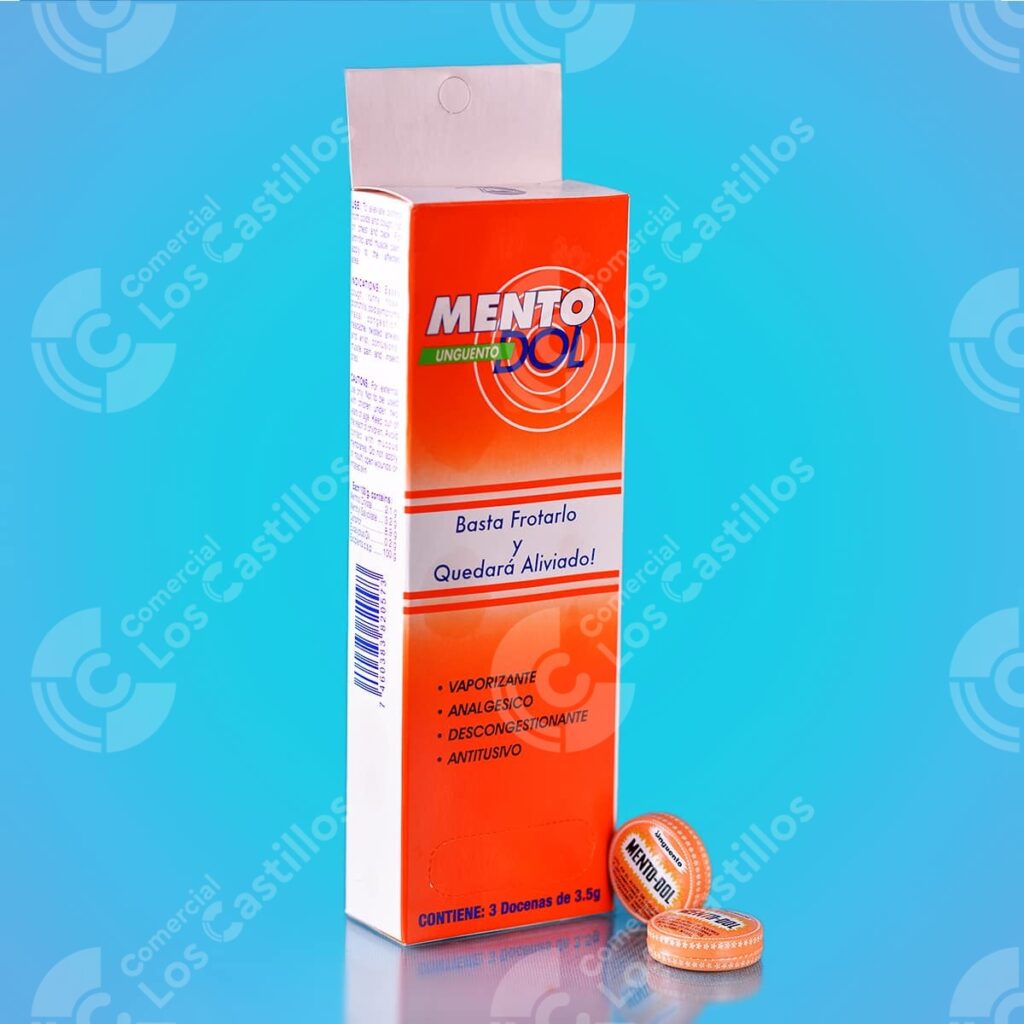 Dsc_2220 Mentodol Rojo Pequeño - Alivio De Síntomas De Gripe (Caja) - Comercial Los Castillos