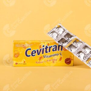 Vitamina C Masticable - Sabor Naranja (Caja)