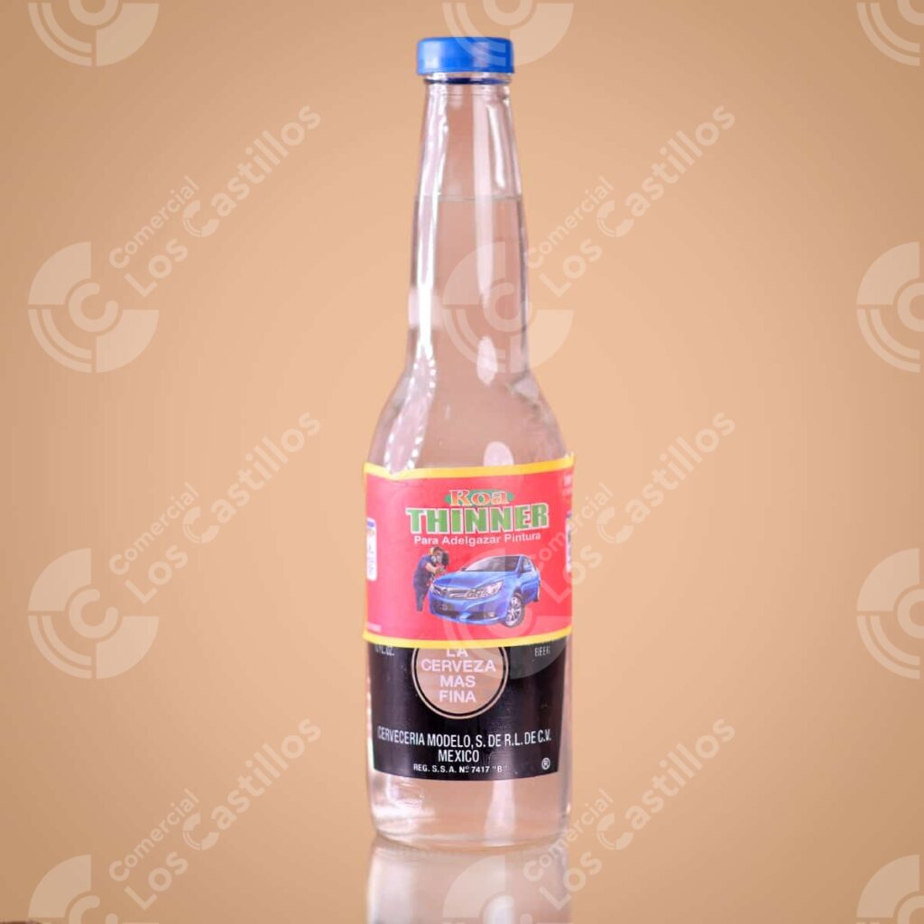 Thinner 24Uds Thinner Para Pinturas 24 Botellas - Comercial Los Castillos
