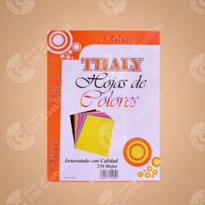Hojas de Colores 250 Hojas