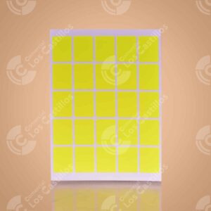 Sticker De Precio Amarillo NS-24