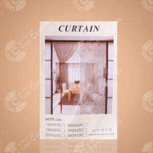 Cortina De Fleco - Elegancia Moderna (Varios Tamaños)