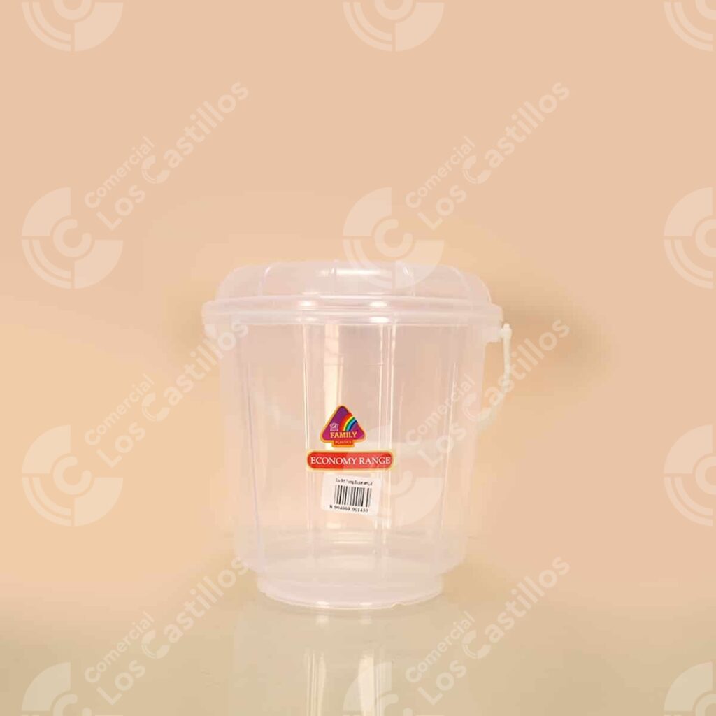 00447 Family Plastics Cubeta Transparente 505 - Comercial Los Castillos