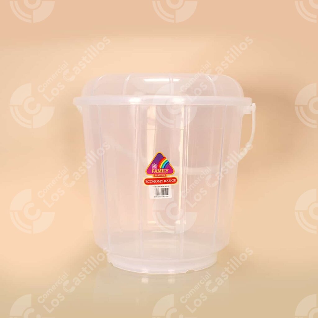 00451 Family Plastics Cubeta Transparente 515 - Comercial Los Castillos