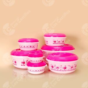 Eurokitchen Cantinas Estampadas Set de Plástico