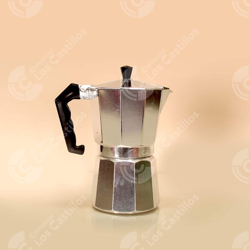 00699 Greca Aluminio 6 Tazas - Comercial Los Castillos