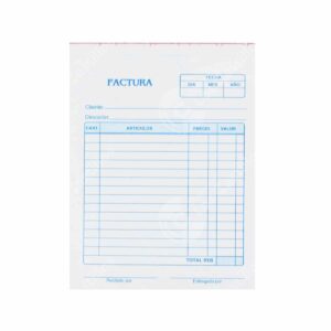 Talonario NCR Pequeño para Facturas