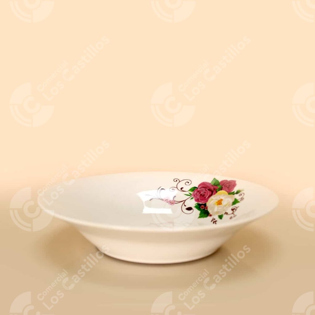 2201037 Plato De Porcelana Decorativo N8 - Comercial Los Castillos