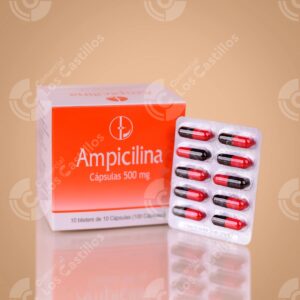 Ampicilina 500mg - Ayuda contra infecciones (Unidad)