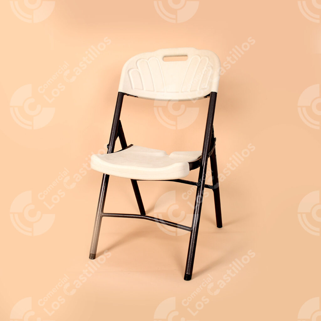 001595 Silla Plástica Plegable Interior/Exterior - Comercial Los Castillos