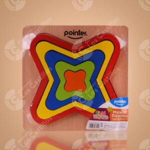 Pointer Rompecabezas de Madera Estrella