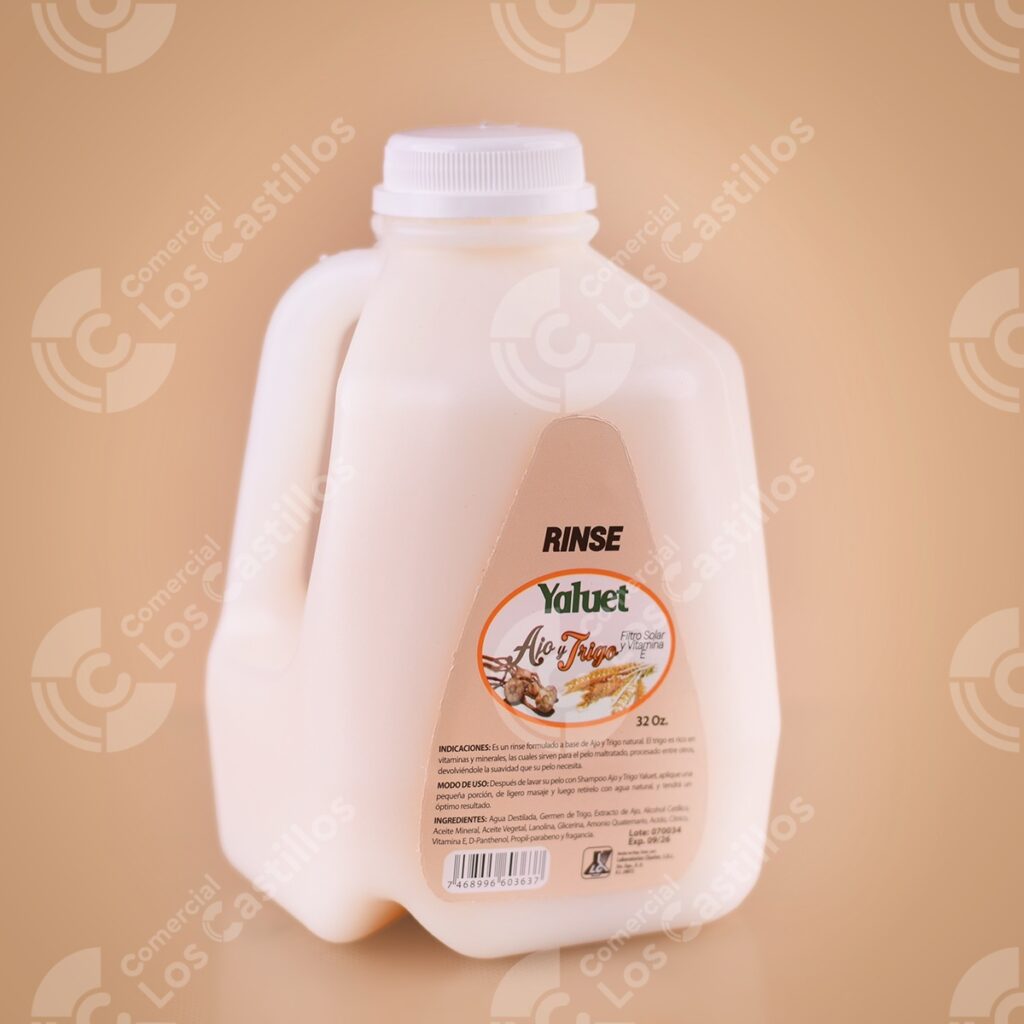 Img_5501 Yaluet Mini Rinse - Cabello Suave Y Brillante (Galoncito) - Comercial Los Castillos