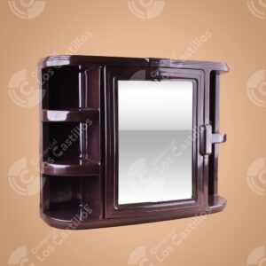 Mueble de Baño con Espejo - Ahorro de Espacio (Modelo A00258)