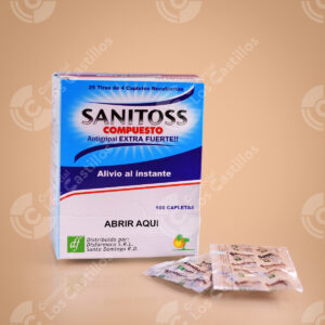 Sanitoss Antigripal Pastillas - Alivio al instante (100 Capletas)