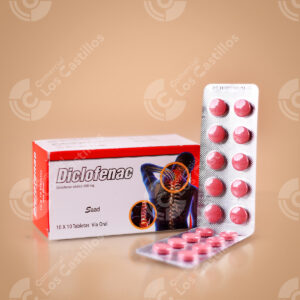 Diclofenac 100 Mg - Alivio Del Dolor (Unidad) - Comercial Los Castillos