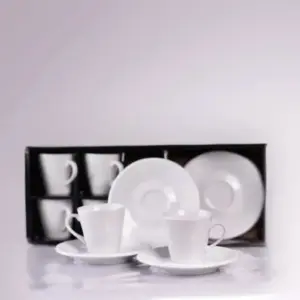 Set de Taza de Café con Platillo – Elegancia y Funcionalidad