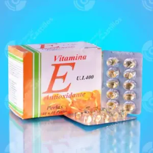 Vitamina E 400UI – Antioxidante Potente (10 x 10 Perlas)