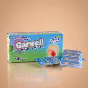 Garwell - Alivio bucofaríngeo (32 tabletas)