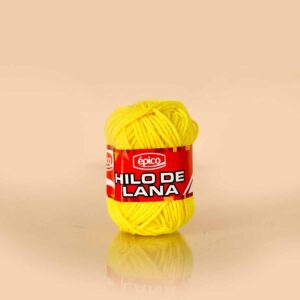 Hilo de Lana Pequeño Amarillo