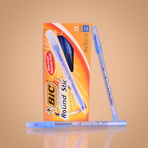 BIC Lapicero Round Stic Azul 12 Unidades
