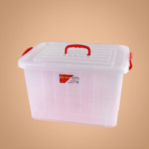 Europlast Caja de Almacenamiento Transparente 40L