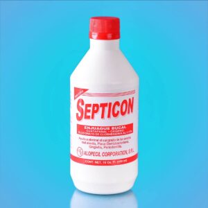 Alopecil Septicon - Enjuague Bucal Antiséptico (16 OZ)