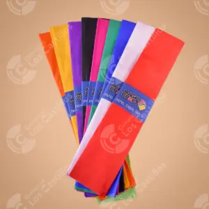 Set de Papel Crepe (10 Unidades)